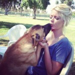 Riley kissing Shelby